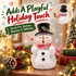 Hodao Funny Snowman Figurine – Whimsical Winter & Year-Round Home Decor
