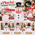 Hodao Funny Snowman Figurine – Whimsical Winter & Year-Round Home Decor