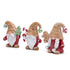 Hodao Christmas Gingerbread Gnomes Trio Decorations for Home