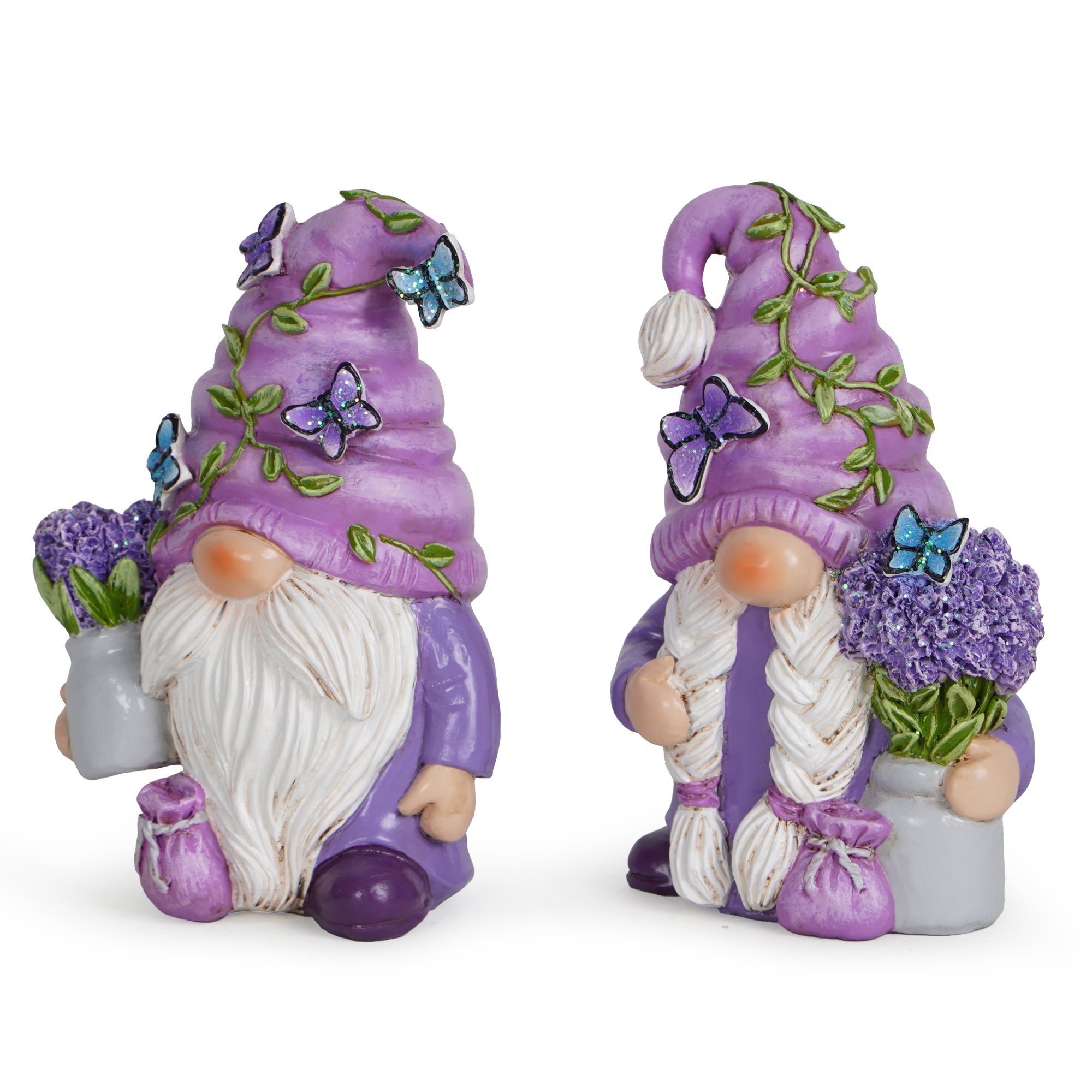 2PCS Lavender Dream Gnome Set - Purple Scented Wonderland Journey