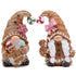 Hodao 2 PCS Christmas Gingerbread Man Gnomes