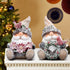 Hodao Woodland Santa Claus Gnomes Christmas Decorations for Home