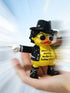 Hodao Michael Duck Figurine – 80s Pop Icon Vibe Reset Decor, Funny Gag Gift for Adults to Dance Through the Grind