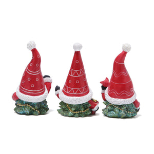 Hodao Christmas Hat Gnomes 3 PCS Xmas Tree Gnomes Decorations