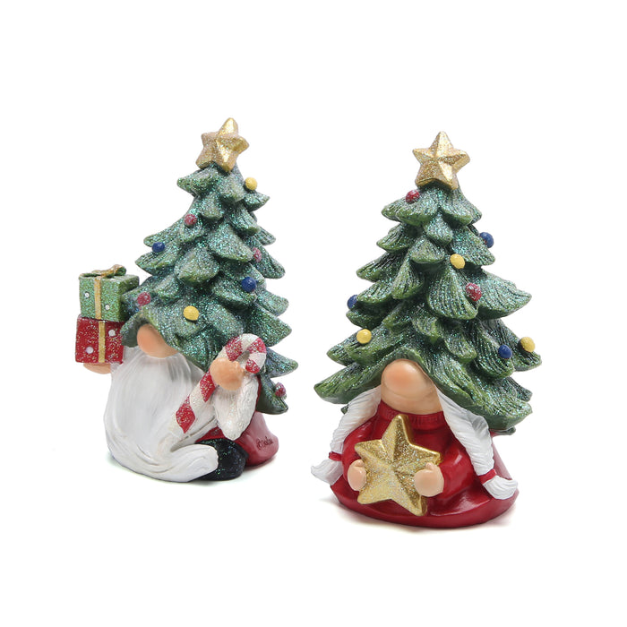 Hodao Christmas Tree Gnomes Decorations Indoor Gifts Figurines 46% Sale