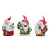 Hodao 3 PCS Teacup Christmas Elves Xmas Gnomes Decorations for Home