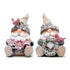 Hodao Woodland Santa Claus Gnomes Christmas Decorations for Home