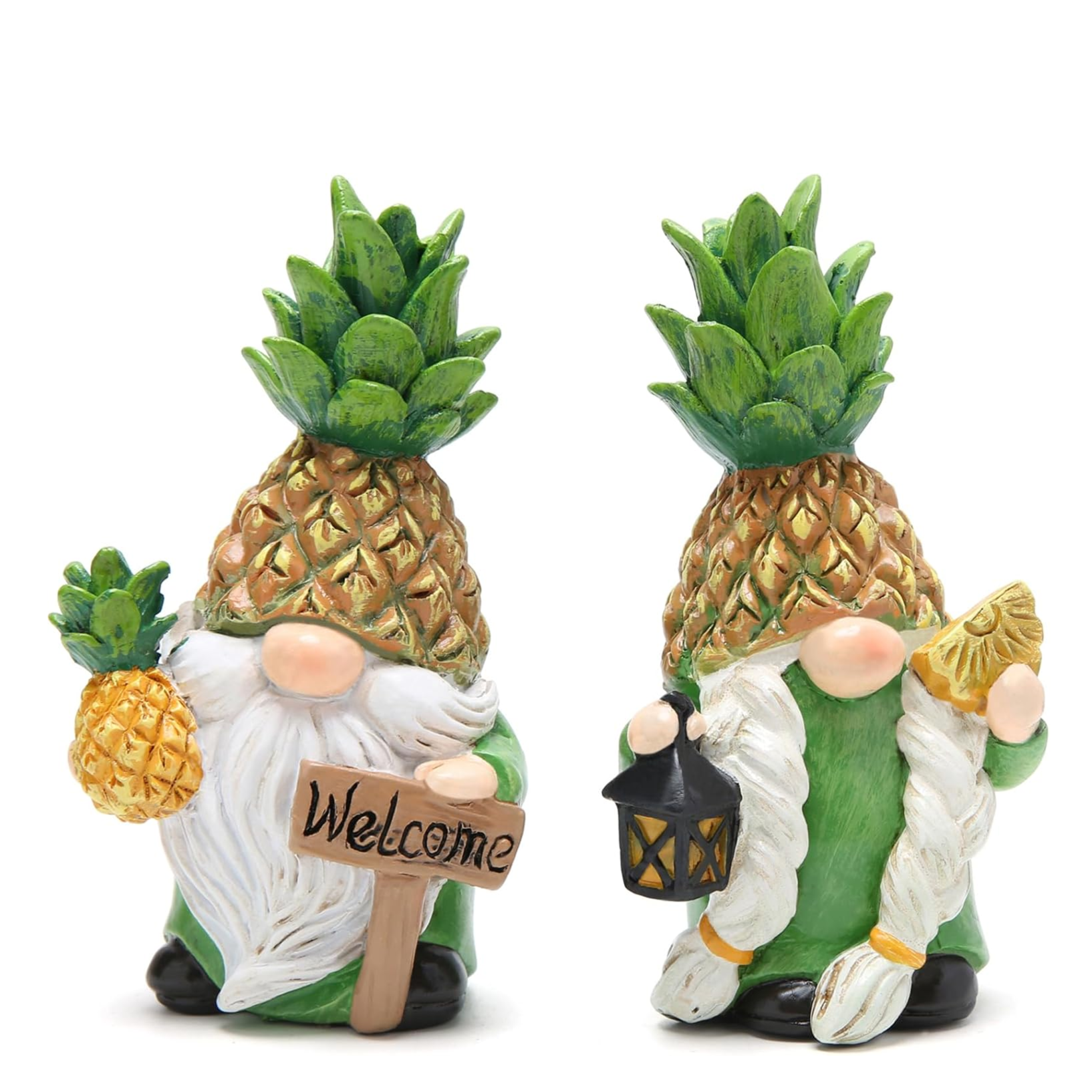 HODAO delicate pineapple dwarf decor-summer decor-summer theme gift-indoor/outdoor decor-home decor-welcome summer creative home and garden decor