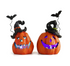 Hodao halloween Resin Pumpkin Duo Set decorations