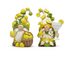 Lemon Gnomes Set 2 Lemon Decoration Summer Decorations for Home