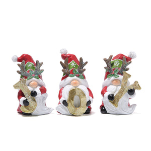 Hodao JOY Christmas woodcut elf set 3