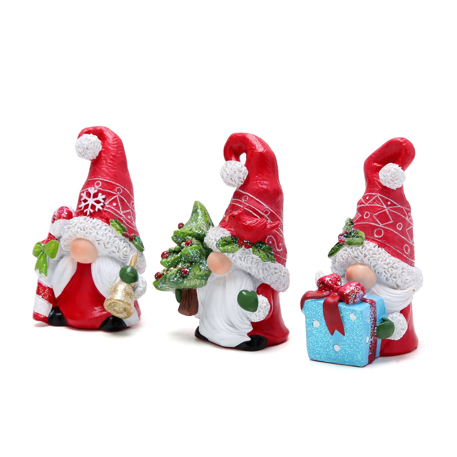 Hodao 3 set of Christmas gnomes decorations for home