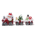 Hodao Christmas Small Train Figurines Decoration Gift Indoor