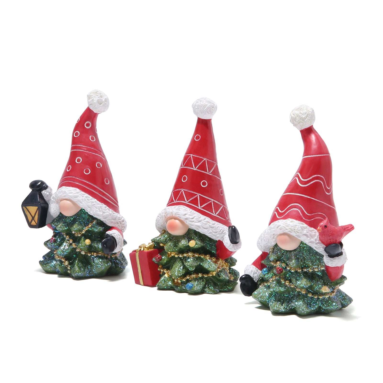 Hodao Christmas Hat Gnomes 3 PCS Xmas Tree Gnomes Decorations