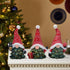 Hodao Christmas Hat Gnomes 3 PCS Xmas Tree Gnomes Decorations