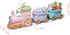Hodao Easter Train Figurine Bundle (Choose 3/4/6-Piece Set) – Pastel Spring Tabletop Decor Collection with Bunny & Egg Carts, Cute Home Accent for Mantel, Shelf & Tiered Tray, Gift-Ready Easter Decor