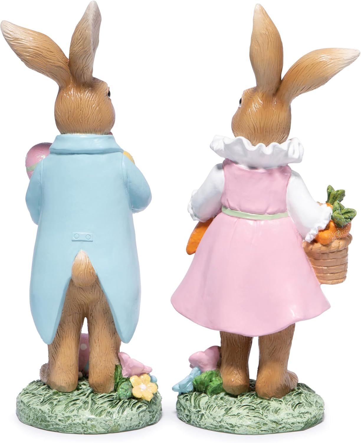 Hodao Easter Bunny Resin Figurines Collection