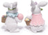 Hodao Easter Bunny Resin Figurines Collection