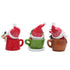 Hodao 3 PCS Teacup Christmas Elves Xmas Gnomes Decorations for Home