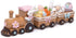 Hodao Easter Train Figurine Bundle (Choose 3/4/6-Piece Set) – Pastel Spring Tabletop Decor Collection with Bunny & Egg Carts, Cute Home Accent for Mantel, Shelf & Tiered Tray, Gift-Ready Easter Decor