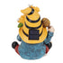 Hodao Honey Bumble Bee Gnomes Sunflower Figurines with Light