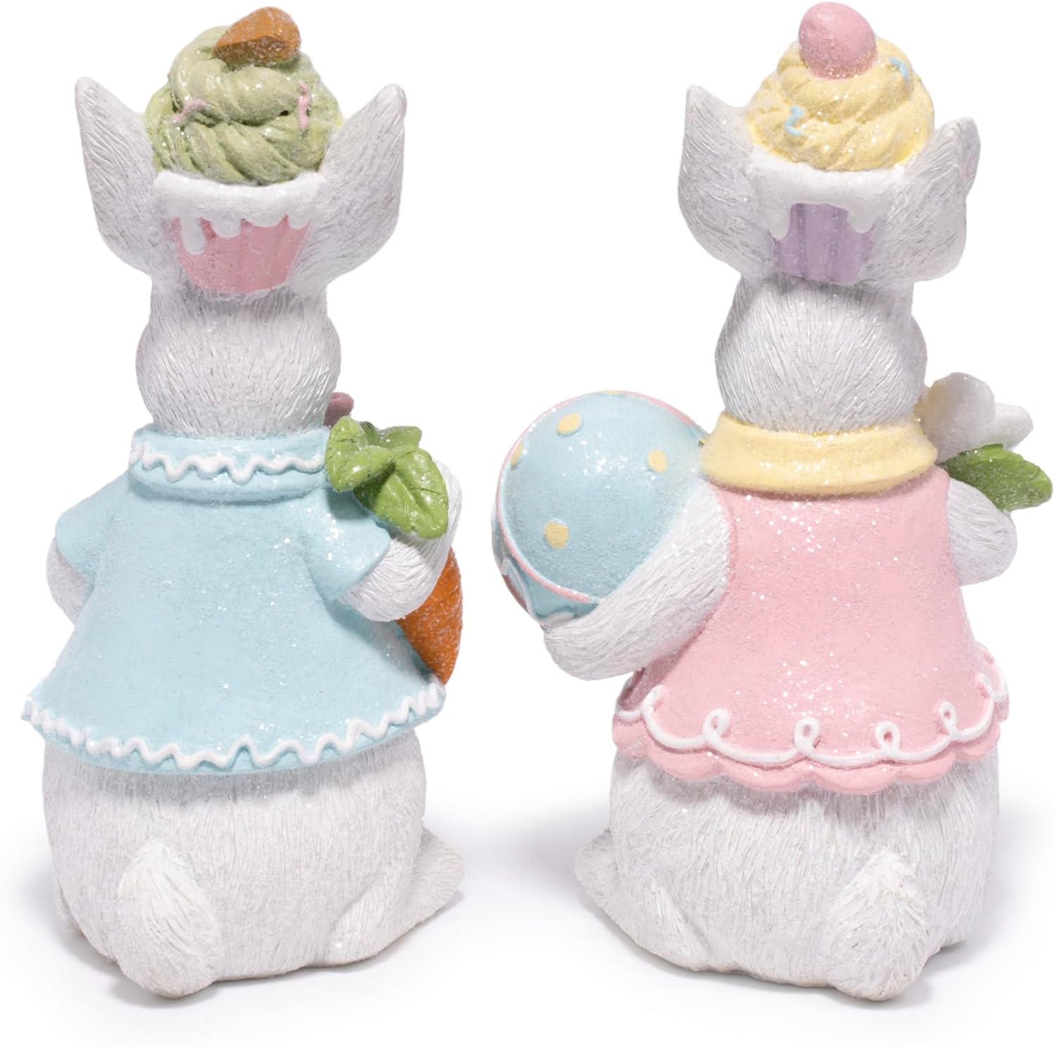 Hodao Easter Bunny Resin Figurines Collection