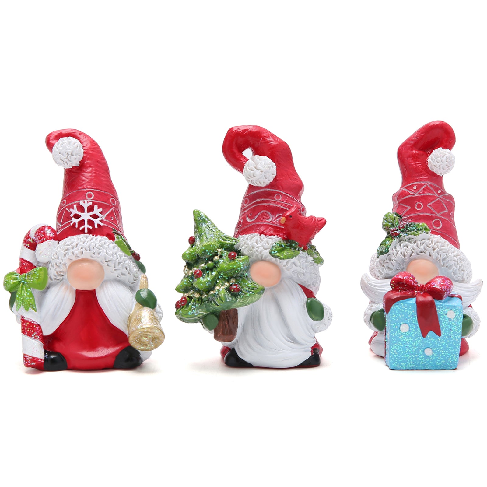 Hodao 3 set of Christmas gnomes decorations for home