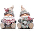 Hodao Woodland Santa Claus Gnomes Christmas Decorations for Home