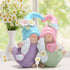 Hodao Summer Sisterhood Friendship Loving Gnomes Collectible Figurines