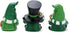 Hodao 3 PCS St Patricks Day Gnome Decorations Beard Elf for St Patrick's Day Decor Home Table Ornament Decor Dwarf Figurines for St. Patricks Day Gifts Green Irish Handmade Gnome Decoration