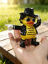 Hodao Michael Duck Figurine – 80s Pop Icon Vibe Reset Decor, Funny Gag Gift for Adults to Dance Through the Grind