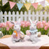 Hodao Easter Bunny Resin Figurines Collection