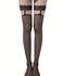 DIOZATIAN Women's Black Hosiery Lace Sheer Tights - Elegant Fishnet Stockings with High Waist & Comfortable Stretch