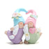 Hodao Summer Sisterhood Friendship Loving Gnomes Collectible Figurines