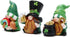 Hodao 3 PCS St Patricks Day Gnome Decorations Beard Elf for St Patrick's Day Decor Home Table Ornament Decor Dwarf Figurines for St. Patricks Day Gifts Green Irish Handmade Gnome Decoration