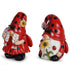 Hodao ladybug dwarfs-spring decor-summer decor-lucky symbol-interior decor-ladybug sculpture (2 pieces)