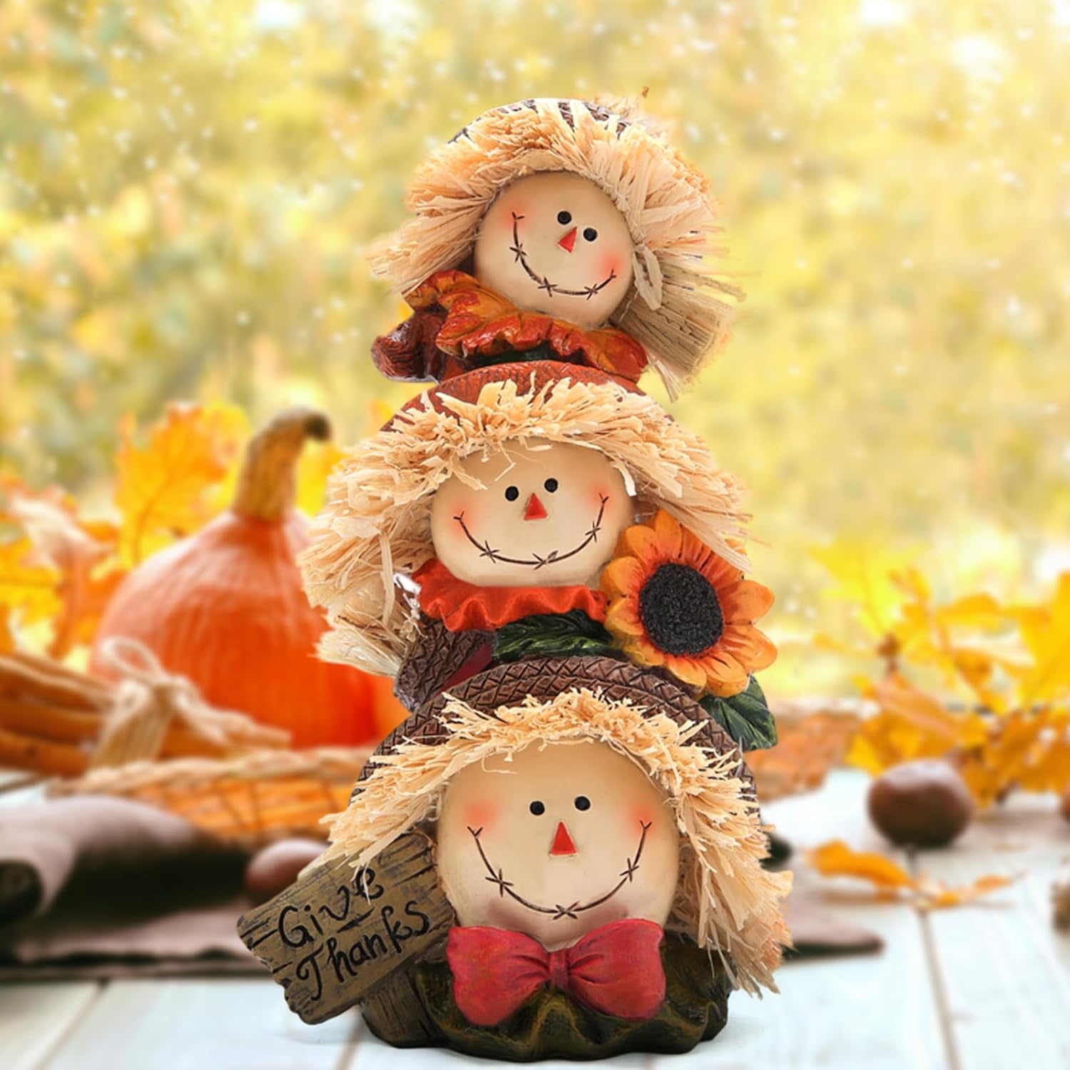 Hodao Autumn Thanksgiving Scarecrow Decoration