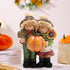 Hodao Fall Thanksgiving Scarecrow Couple Table Decorations