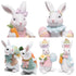 Hodao Easter Bunny Resin Figurines Collection