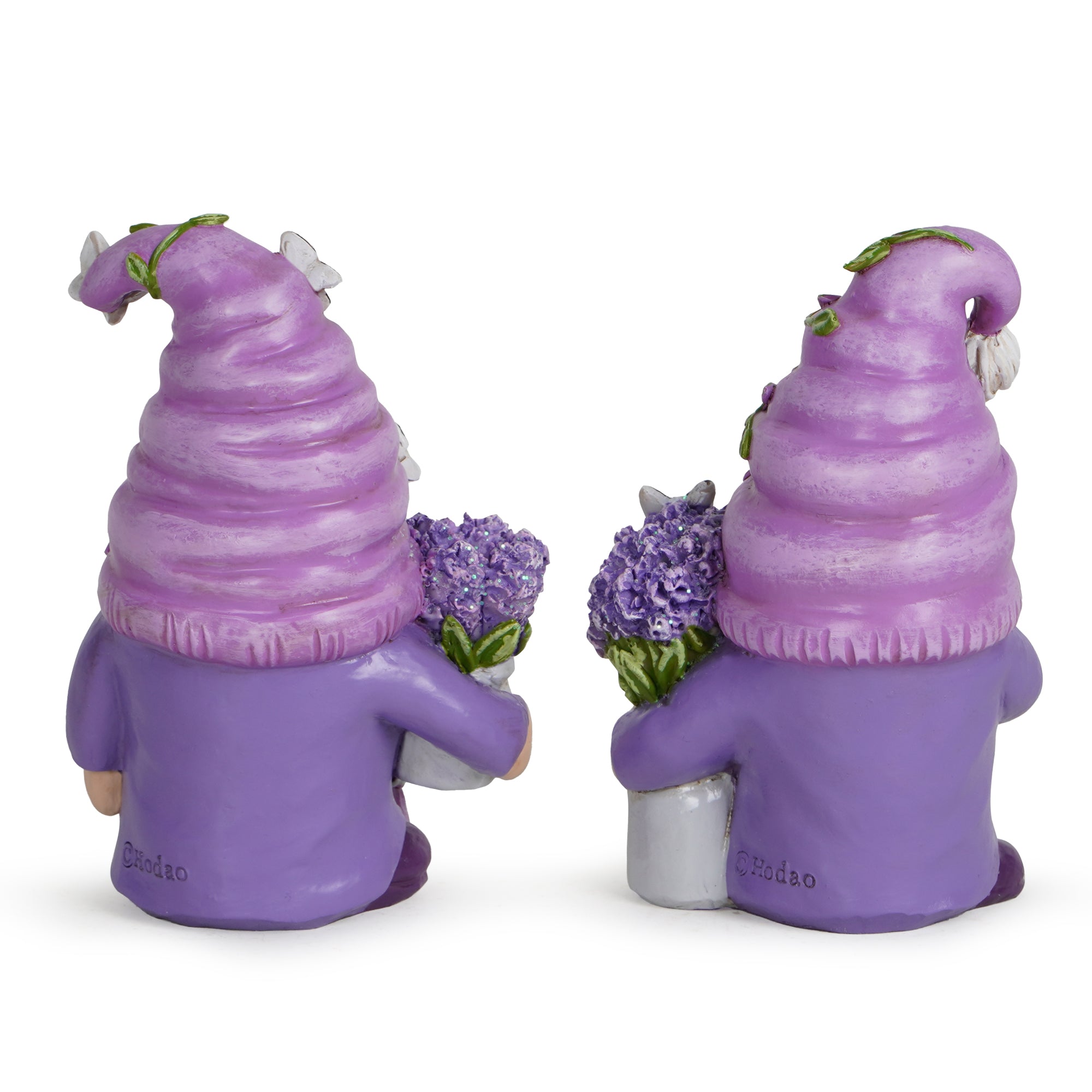 2PCS Lavender Dream Gnome Set - Purple Scented Wonderland Journey