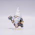 Hodao Viking-Inspired Gnome Figurine with Hammer, Resin Nordic Mythology Shelf Decor for Home, Office, Gift Table & Collector Display