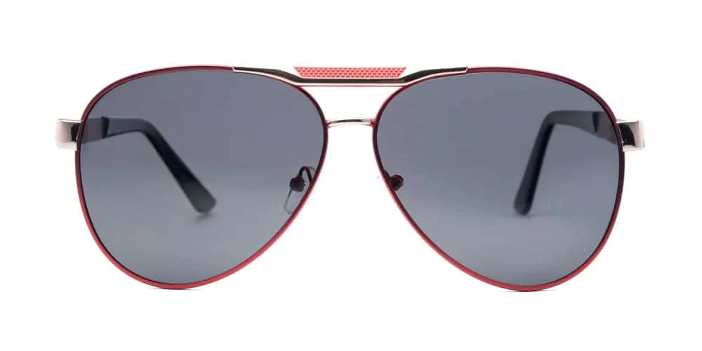 LUXURIANT™ SUNGLASSES - CLASSICS (Black & Red)