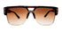 LUXURIANT™ SUNGLASSES - CAPITALS (Burgundy)