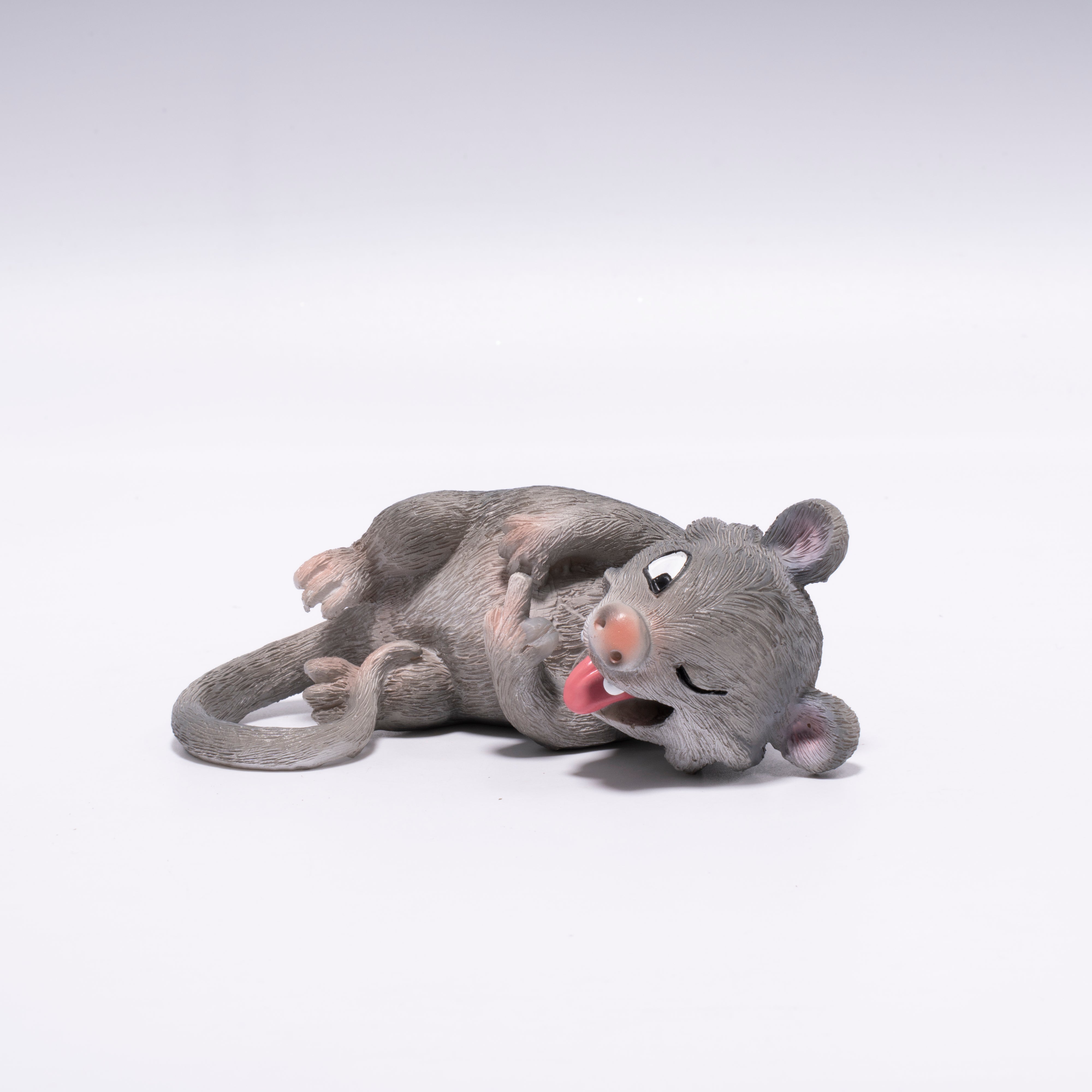 Hodao Hilarious Laughing Opossum Figurine, Novelty Gag Gift for Adults, Desk & Car Decor
