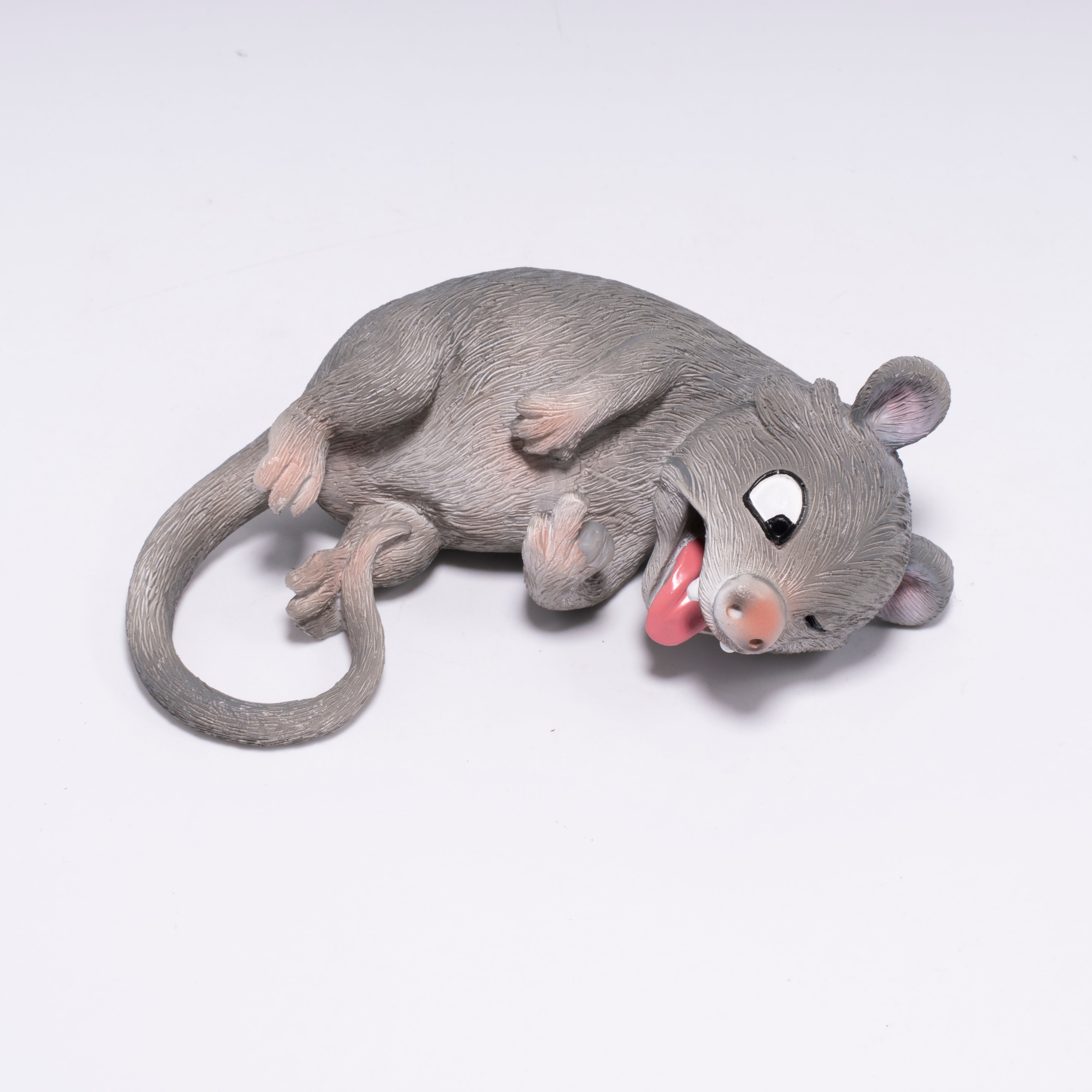 Hodao Hilarious Laughing Opossum Figurine, Novelty Gag Gift for Adults, Desk & Car Decor
