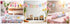 Hodao Easter Train Figurine Bundle (Choose 3/4/6-Piece Set) – Pastel Spring Tabletop Decor Collection with Bunny & Egg Carts, Cute Home Accent for Mantel, Shelf & Tiered Tray, Gift-Ready Easter Decor