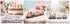 Hodao Easter Train Figurine Bundle (Choose 3/4/6-Piece Set) – Pastel Spring Tabletop Decor Collection with Bunny & Egg Carts, Cute Home Accent for Mantel, Shelf & Tiered Tray, Gift-Ready Easter Decor