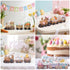 Hodao Easter Train Figurine Bundle (Choose 3/4/6-Piece Set) – Pastel Spring Tabletop Decor Collection with Bunny & Egg Carts, Cute Home Accent for Mantel, Shelf & Tiered Tray, Gift-Ready Easter Decor