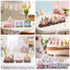 Hodao Easter Train Figurine Bundle (Choose 3/4/6-Piece Set) – Pastel Spring Tabletop Decor Collection with Bunny & Egg Carts, Cute Home Accent for Mantel, Shelf & Tiered Tray, Gift-Ready Easter Decor