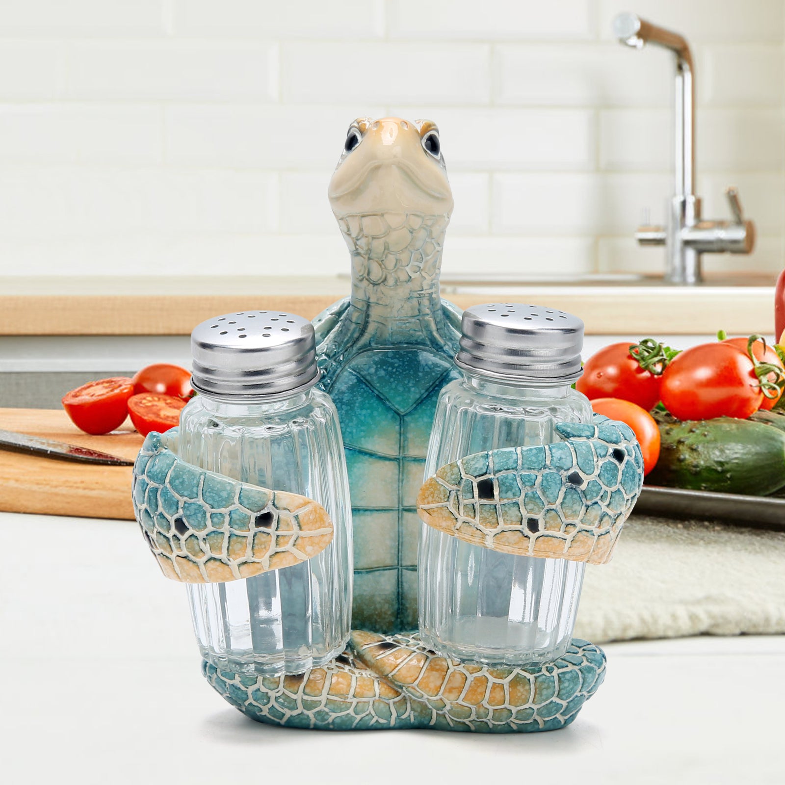 Hodao Sea Turtle Salt and Pepper Shaker Set